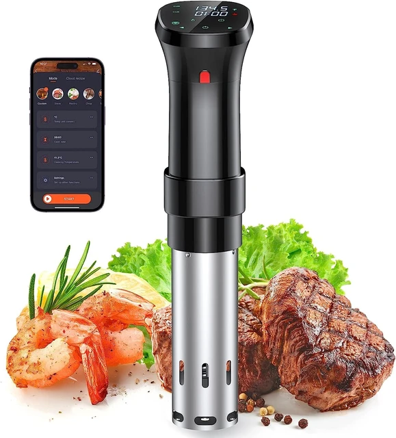 Sous-vide Cooker, Immersion Circulator, Wifi + App, 1100W NEW In