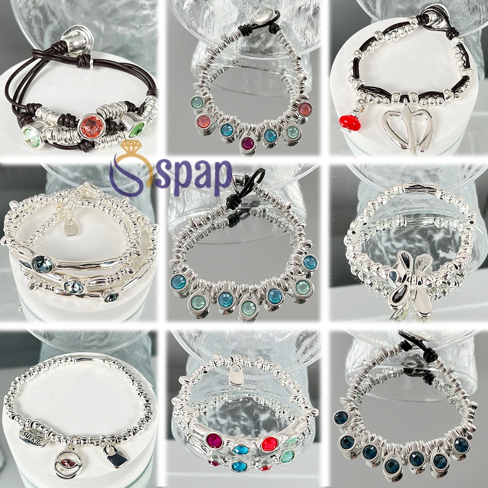 

New 2024 UNO DE 50 Hot Selling Creative Classic Bracelet for Women 925 Silver Jewelry Gift Free Delivery Dropshippring