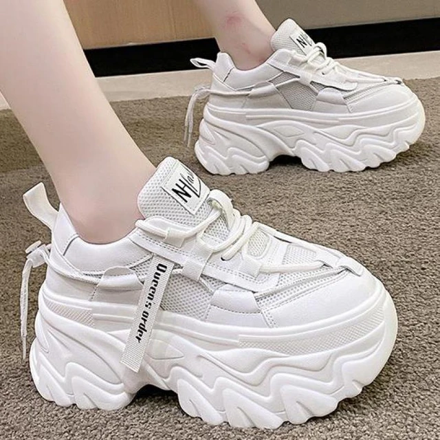 Heavy soled Dad Shoes New Style Super High fire Women's - Temu