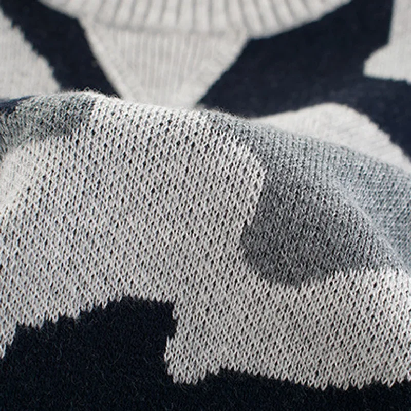 Winter Sweaters for Boys Casual Camouflage Knit Long Sleeve Cartoon Print Warm Kids Outfits