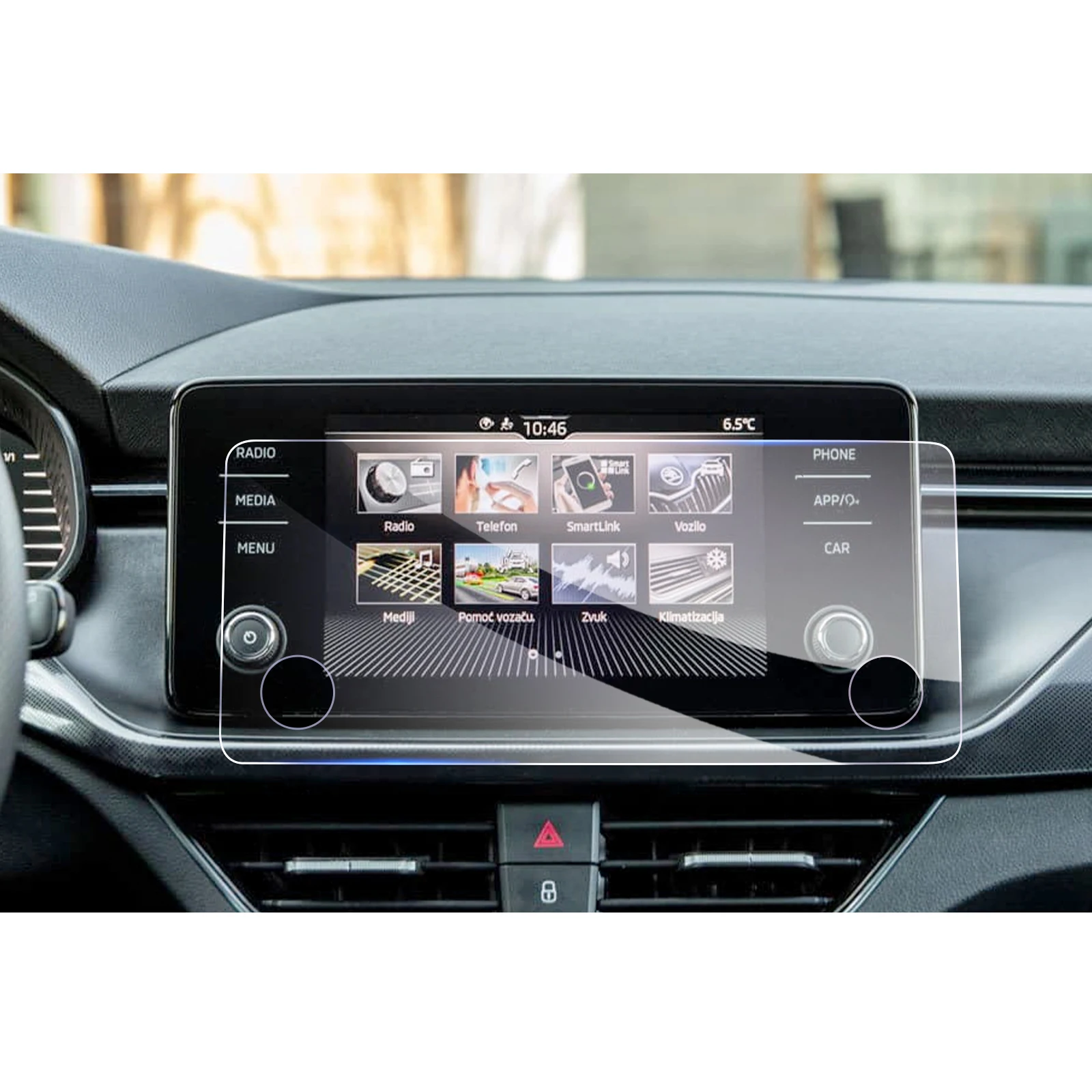 RUIYAforKamiqBoleroScalaBoleroFabia202220238InchCar