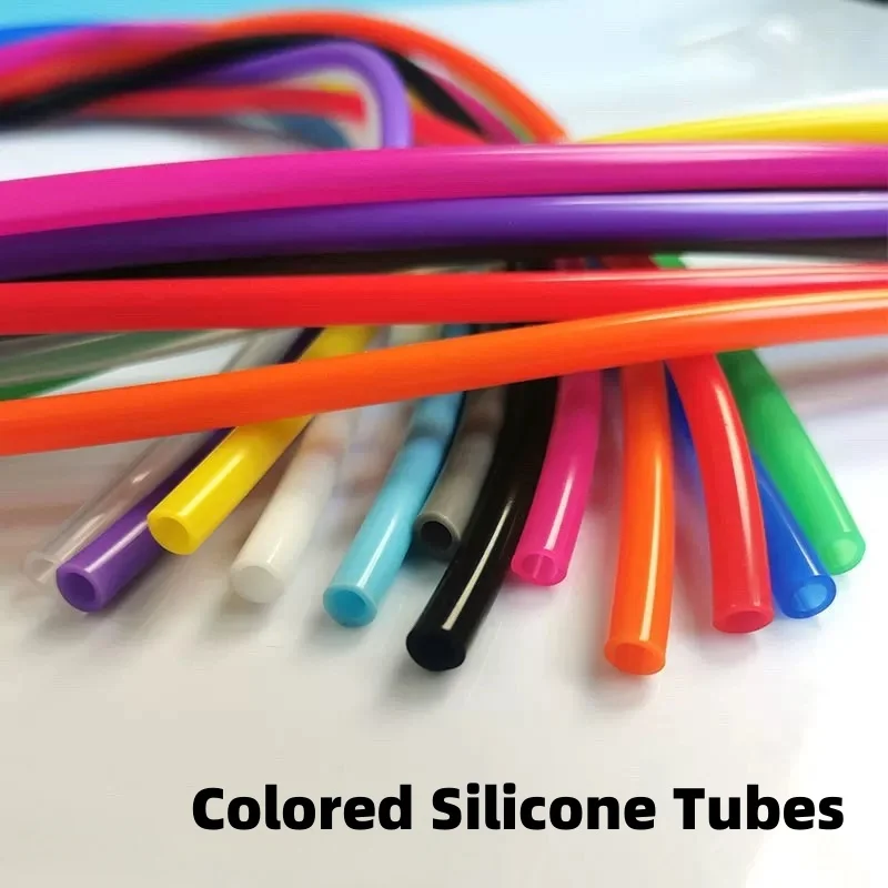 Silicone Tube 1/2/5 Meter ID 1 2 3 4 5 6 7 8 9 10 mm Flexible Rubber Hose Food Grade Soft Drink Pipe Water Connector
