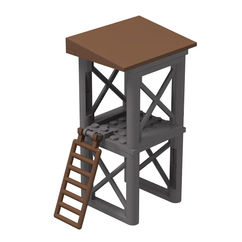 Compact Building Block Weapon Equipment Rack - Military Assembly Set