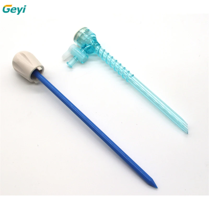 

Geyi 5mm disposable thyroid surgery trocar surgical instruments trocar