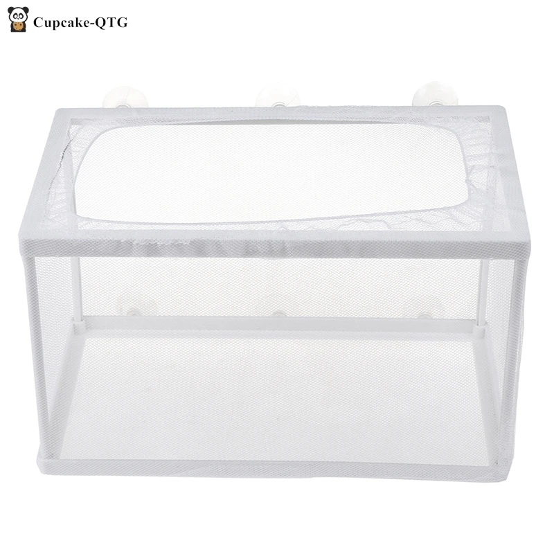 1pc Fish Breeding Mesh Box for Home Aquarium Small 16*14.2*16cm Large 26.3*15*16cm fish breeding box