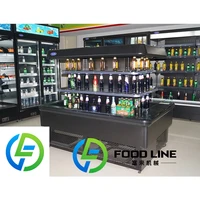 Mini réfrigérateur-congélateur/armoire réfrigérée semi-verticale pour fruits et aliments, boissons végétales 1