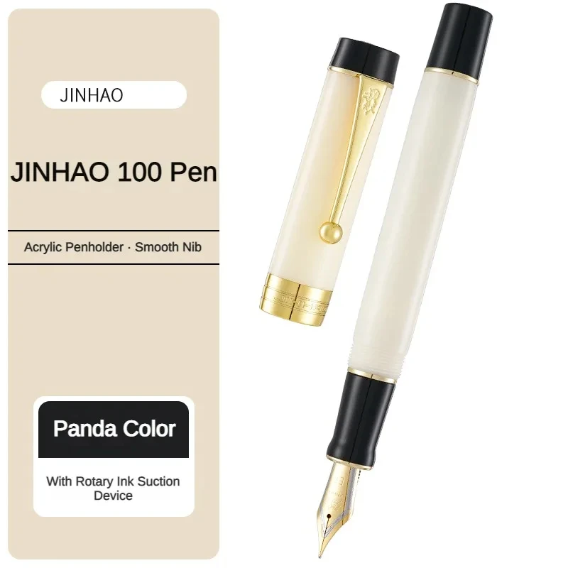 JINHAO 100 Fountain Pen Transparent Color Resin luxury Pens Arrow