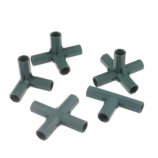 16 Mm -Es Pvc Illesztő Stabil Tartó Nagy Teherbírású Üvegházhatású Keret Épület Diy Anyag Kiegészítők 농사용품 - Image 6
