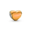 Hot Sale Fine Authentic Metallic Multicolour Heart Charms Beads Fit Original 925 Sterling Silver Bracelet DIY Women Jewelry Gift 6