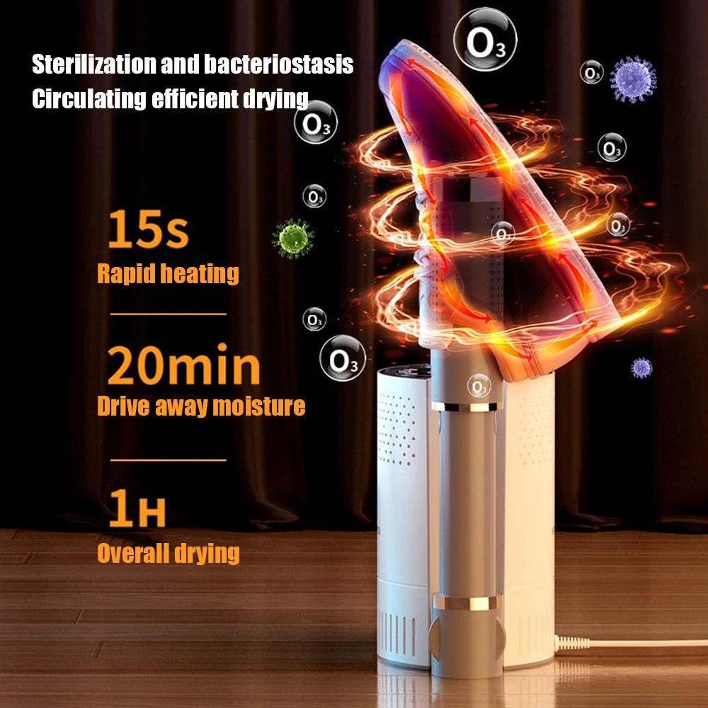 Shoe dryer, shoe soothing device, deodorizing and sterilizing device, household warm air quick drying, winter warm shoe dryer, s 5
