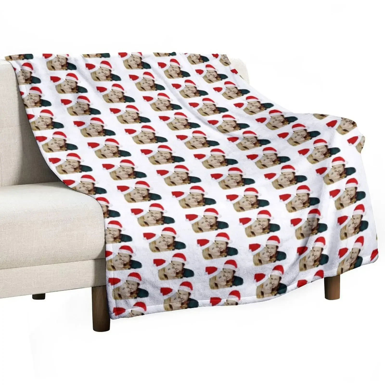 

Gillian and David - Christmas edition Throw Blanket Giant Sofa Soft Beds Beach cosplay anime Blankets