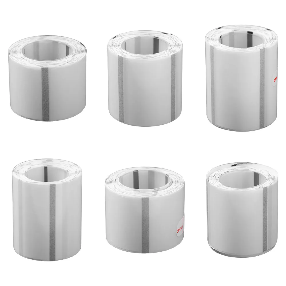 230Pcs 투명 빈 라벨 스티커 사각형/라운드 DIY 열전사 인쇄 용지 안티 오일 방수 이름 태그 스티커 편지지