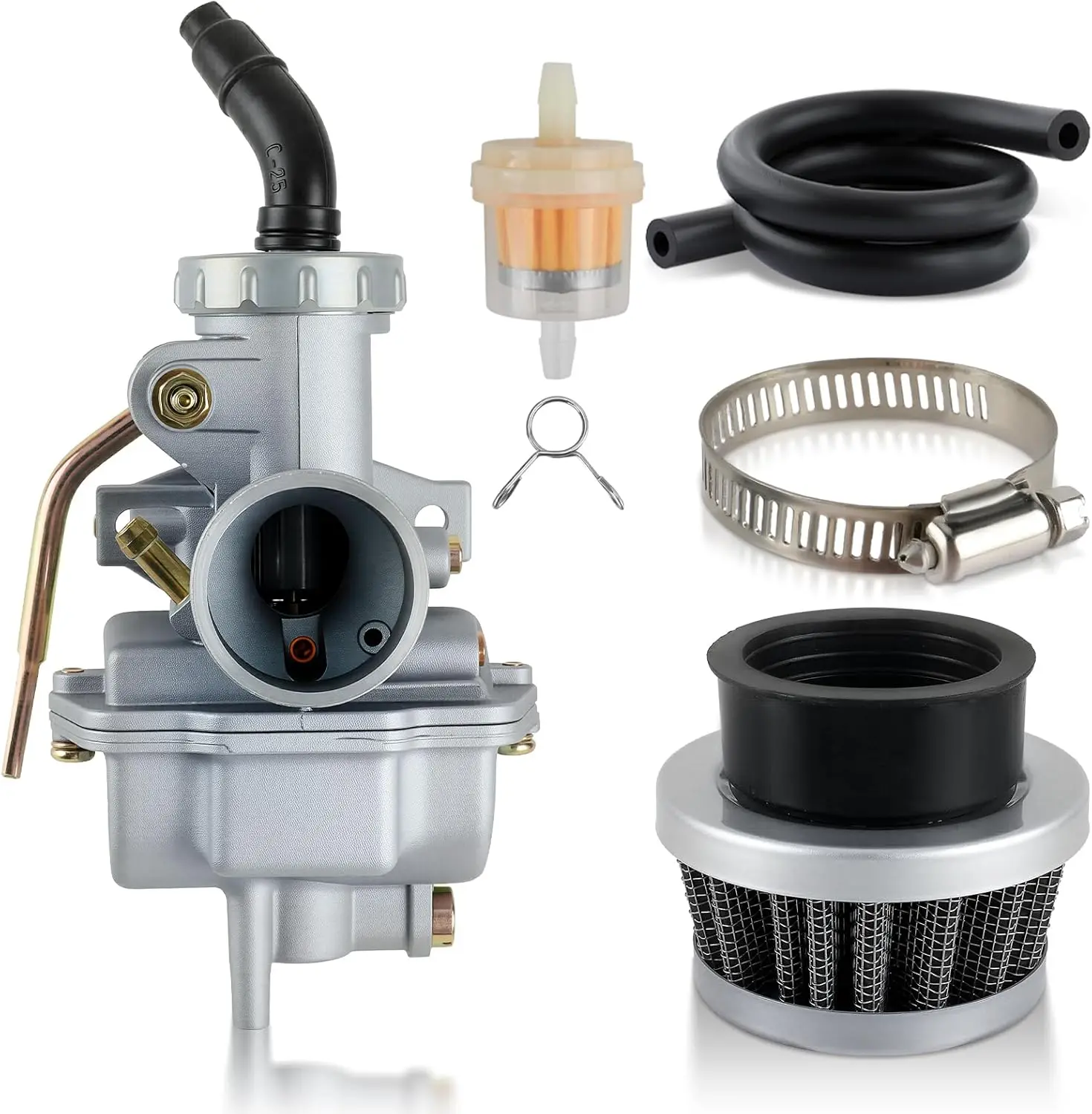 Carburateur PZ20 De Remplacement Pour VTT Chinois 50cc–125cc – Compatible TaoTao, Kazuma, SunL Et Plus