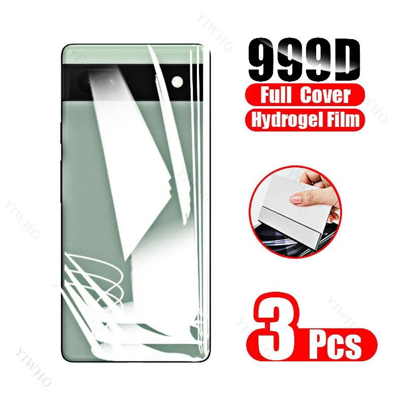 Water Gel 9IN1 on For Google Pixel 6a Hydrogel Film Soft HD for