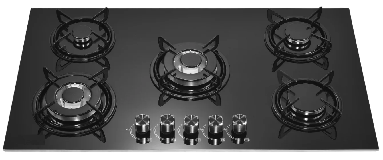 Built-in 5 Burner Fashion Cooking With High Quality Kitchen hob big Power 90cm Built-in Trending Products gas Stove