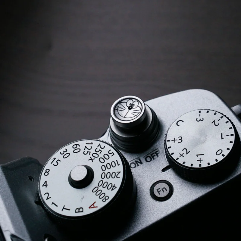 Cute Elf Camera Shutter Button Fotocamera Hot Shoe Cover Fujifilm X100V Gfx100S Per Nikon Canon Rp R6 Sony Zve10 A7R5 A6700 Fx3