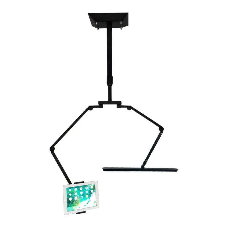 Adjustable LED Wall Lamp with Tablet Holder
