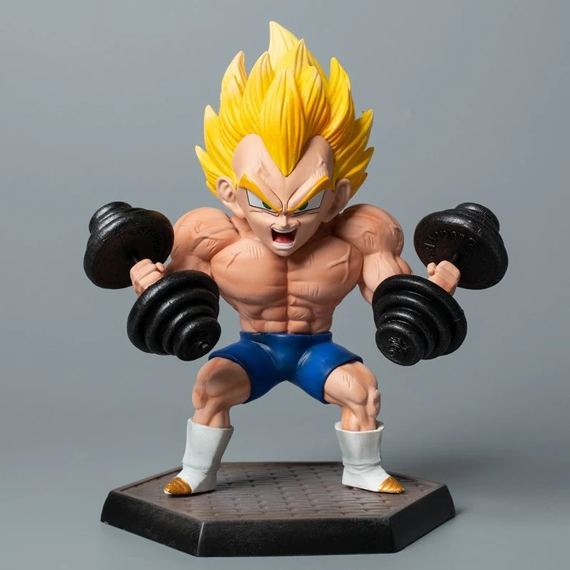 thumbnail image 1 of Nueva figura de Dragon Ball Z Vegeta Son Gohan Goku Fitness Dbz Muscle Man modelo Anime estatua serie de culturismo figura de gimnasio regalos, 1 of 5