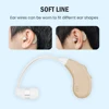 JINGHAO Rechargeable Hearing Aids BTE Ear Aids Hearing Amplifier Behind The Ear Sound Enhance Device Local Stock 6