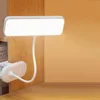 LED Reading Light Bendable Touch Lamp USB Charging Clip On Reading Lamp Multi-Function Small Night Lights for Bedroom Dormitory 1