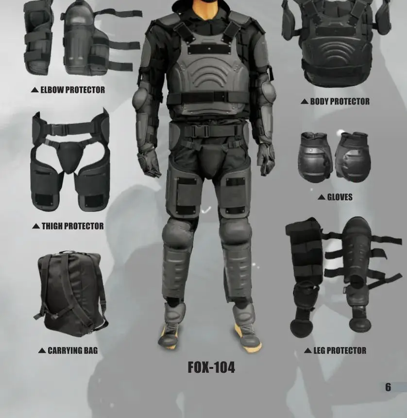 警察軍事装備フルボディ保護抗暴動スーツ - AliExpress