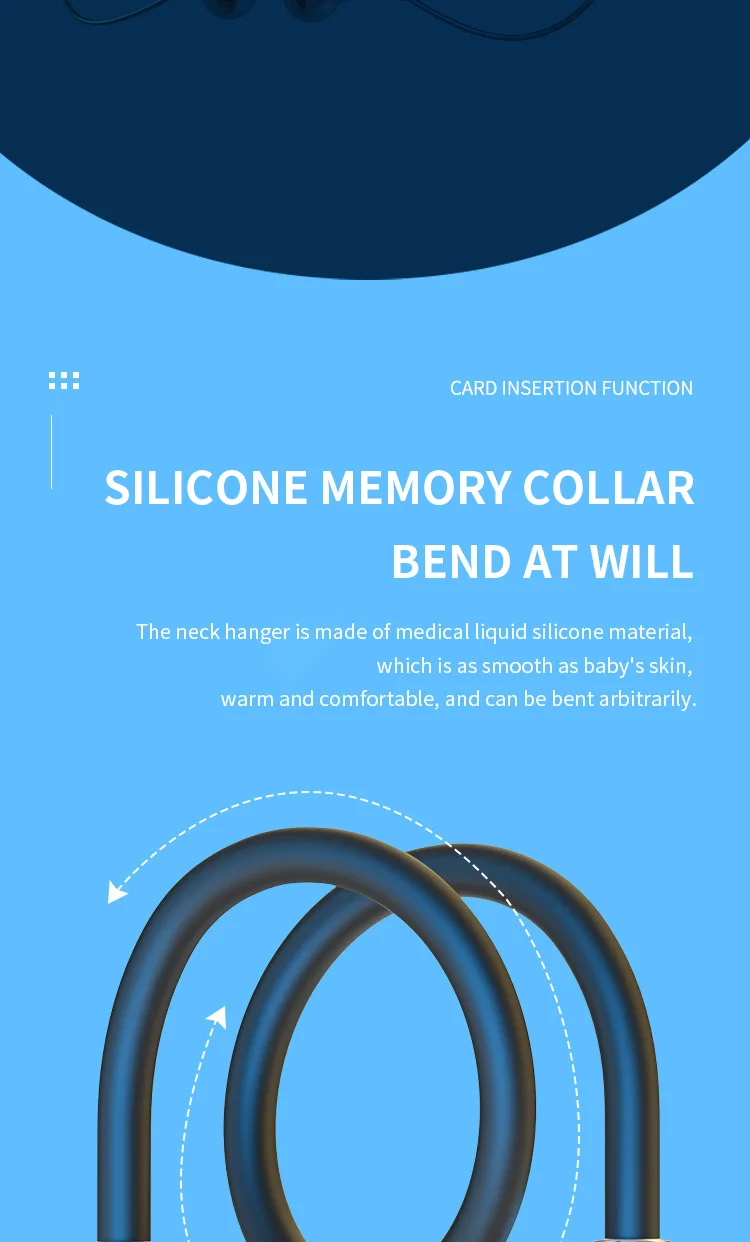 Wireless Bluetooth Headphones In-ear Neckband Sports Headset_voghion.com