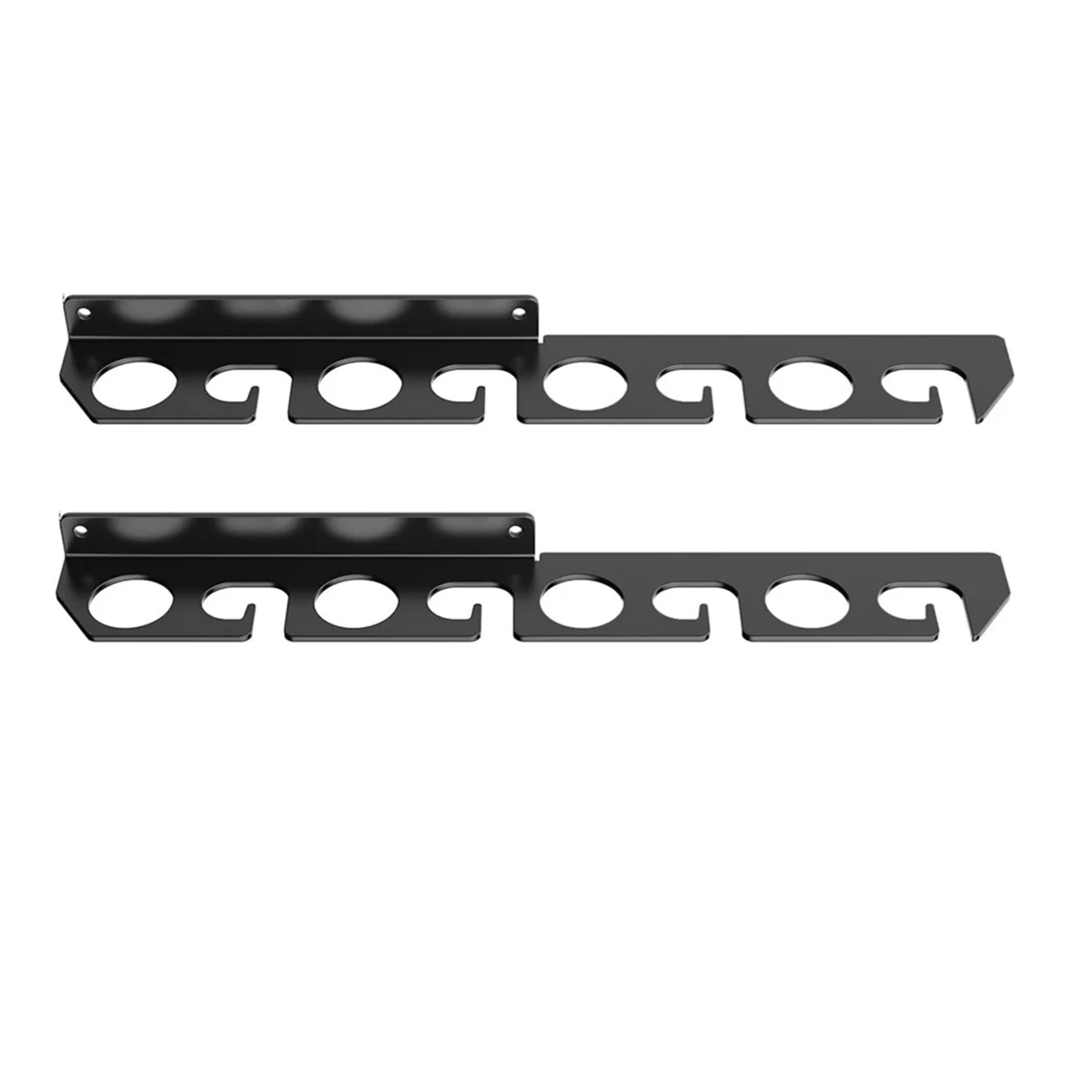 Wall Mounted Fishing Rod Holder Fishing Poles Horizontal Support Rack Wall Ceiling Storage Rack