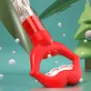 Easy Use 40 Hole Bubble Stick Lip Soap Blowing Children's Bubble Wand Bubble Tool Handheld Big Bubble Wands Outdoor Activity 4