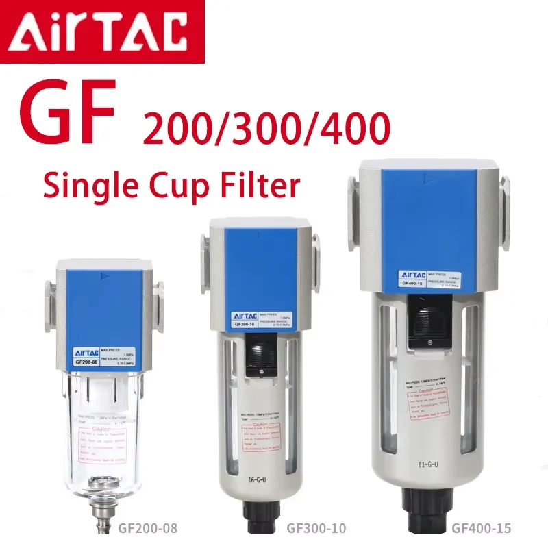 Airtac GF200/300/400/600 นิวเมติกกรองน้ํามัน-น้ําแยก Clean Air Conponent 1