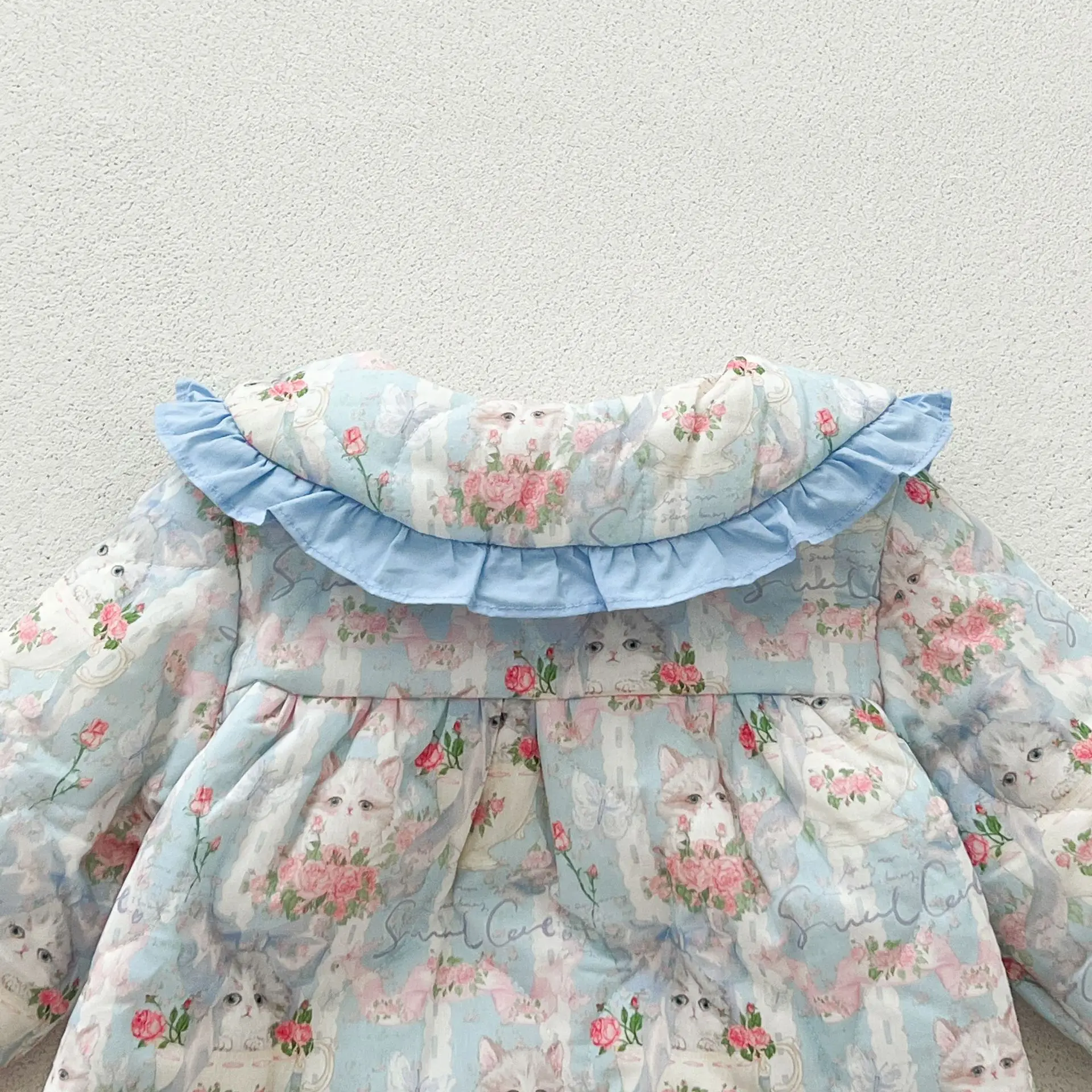 winter new baby plus fleece thickened onesie girl baby super cute crawling Kids Onepiece Fashion Baby Clothing
