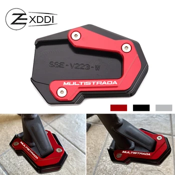 Per Ducati Multistrada 950 1100 1200 1200S/GT 1260 S V4S V4 V2 V2S Moto Cavalletto Cavalletto Laterale Estensione Pad Suport Piastra