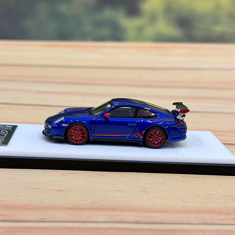 car's lounge 1/64 ポルシェ 911GT3 RS blue CARS'LOUNGE] 1:64 GT3 RS