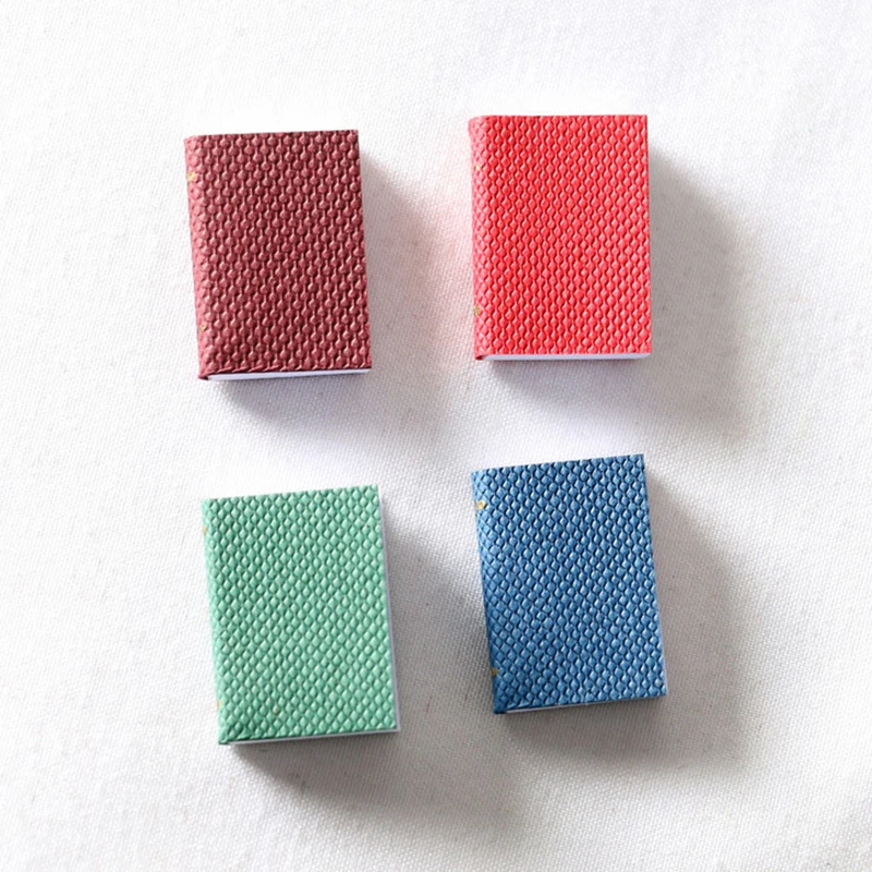 4pcs Dollhouse Miniature Mini Small Books Model Furniture Accessories Pretend Toy Dolls  Decoration Kid Gift 3