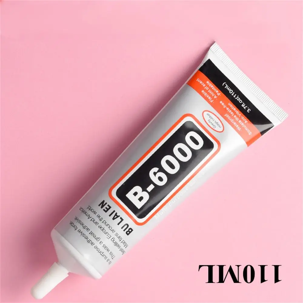 

110ml B6000 Super Liquid Glue Multipurpose Adhesive Make Rhinestone Jewelry Repair Phone Screen Glass Toys Women Nail Gel Tool