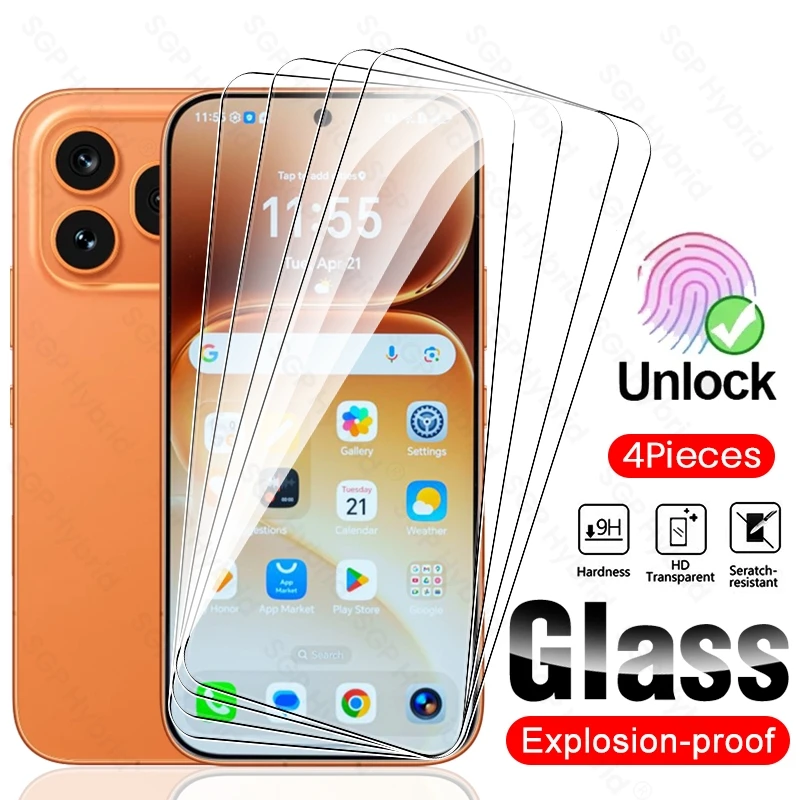 4-Pack 9H Tempered Glass Screen Protector