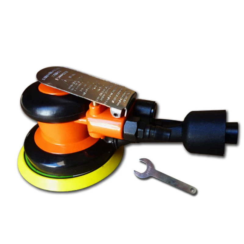 

Pneumatic Orbital Sander Air Grinder 6" Vacuum Eccentric Polishing/Grinding Machine Sanding Waxing Tools for Car Wall Wood Metal