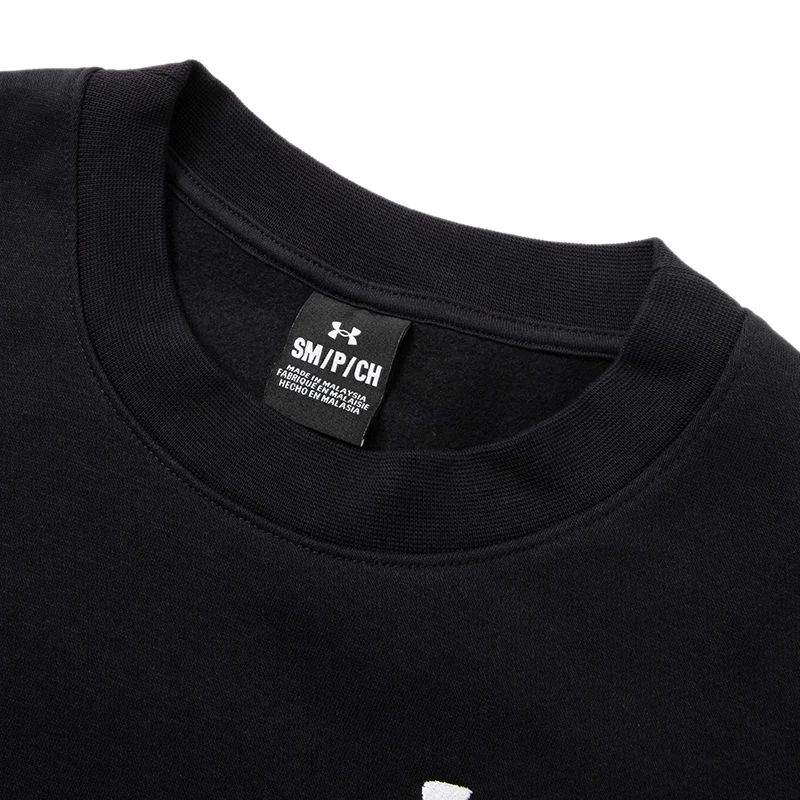 Under Armour 여성용 스웨트셔츠, 플리스 안감, 따뜻한 운동복, 루즈하고 편안한 트레이닝 크루넥 스웨트셔츠, 캐주얼 풀오버 1379475-001