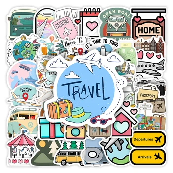 Cute Travel Sticker Set 1