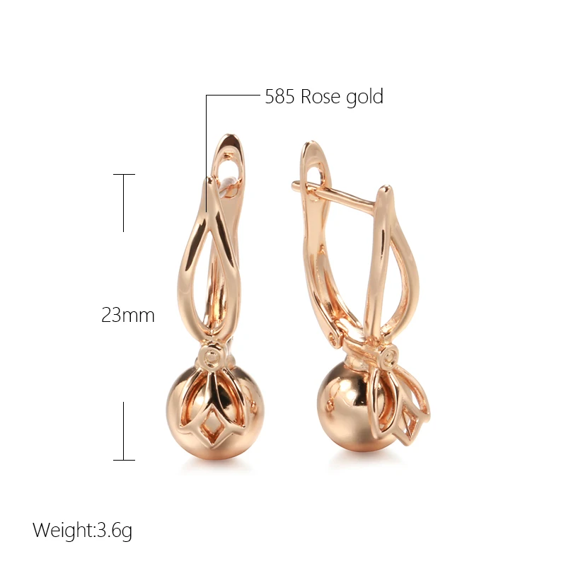 Orecchini Pendenti A Sfera Oro Frodete | Catena Lunga Con 9 Sfere Decrescenti | Gioielli Moda Donna 10.9 Cm