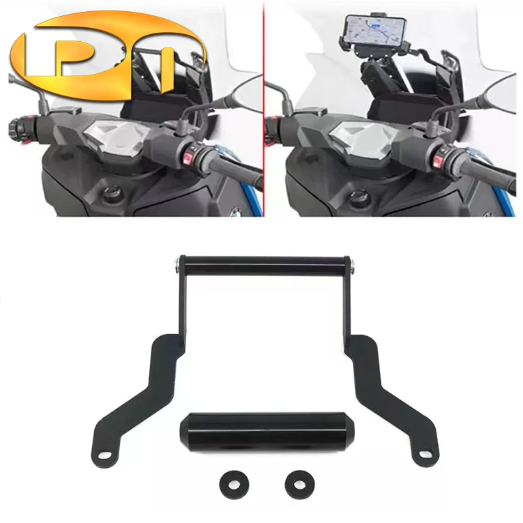 Suitable for BMW C400X/C400GT Motorcycle Mobile Phone Stand Navigation Seat Fixing Clip to Expand Mobilephone Stand Installation for bmw c400x c400gt k51 c400 x gt c 400x 400gt 2019 2020 scooter cnc kickstand foot side stand extension pad plate bracket