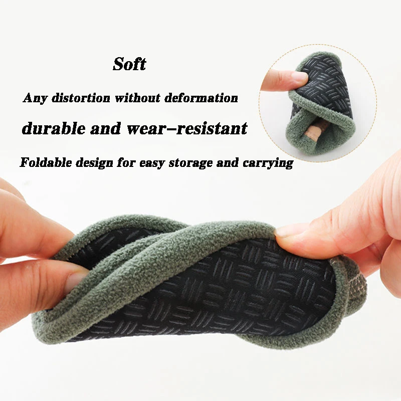 Baby Anti-slip Socks Cute Kids Slippers Newborn Warm Crib Floor Shoes with Rubber Sole for 0-24Month Children Boy Toddler Shoes 4