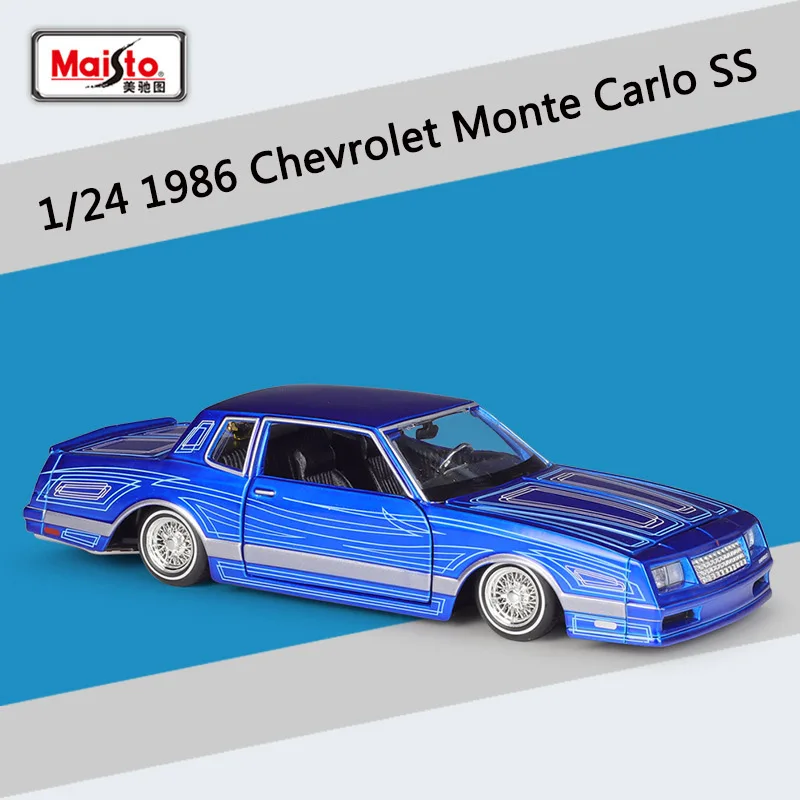 Maisto - Design Lowriders - 1986 Chevrolet Monte Carlo SS, 1:24 - Voitures