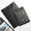 PU Leather Clipboard A4 Conference Folder Writing Pad High Quality Padfolio A5 Foldable Clipboard With Storage 1