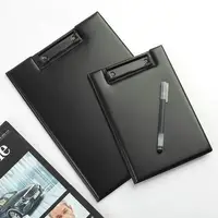PU Leather Clipboard A4 Conference Folder Writing Pad High Quality Padfolio A5 Foldable Clipboard With Storage 1