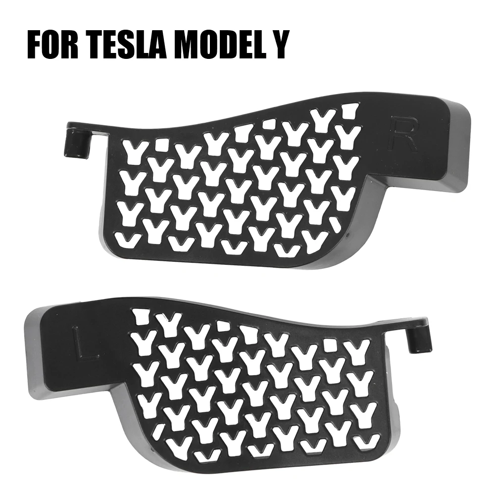 Voor Tesla Model Y Puin Filter Waterkanaal Groef Filter Net Voorste Kofferbak Watergids Anti-Verstopping Bescherming Auto-Accessoires