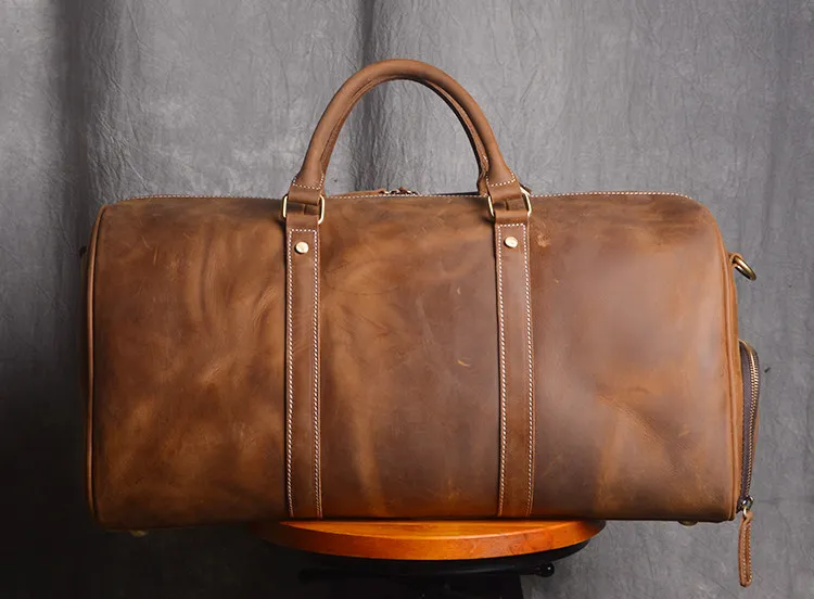 Unisex Beautiful Leather Travel Bag