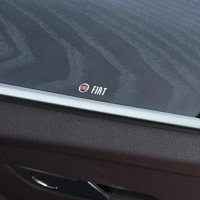 자동차 내부 랜덤 스티커 자동차 용품 자동차 핸들 데칼 피아트 준토 아바르트 500 스틸로 두카토 팔리오 브라보 도블로 에지아용