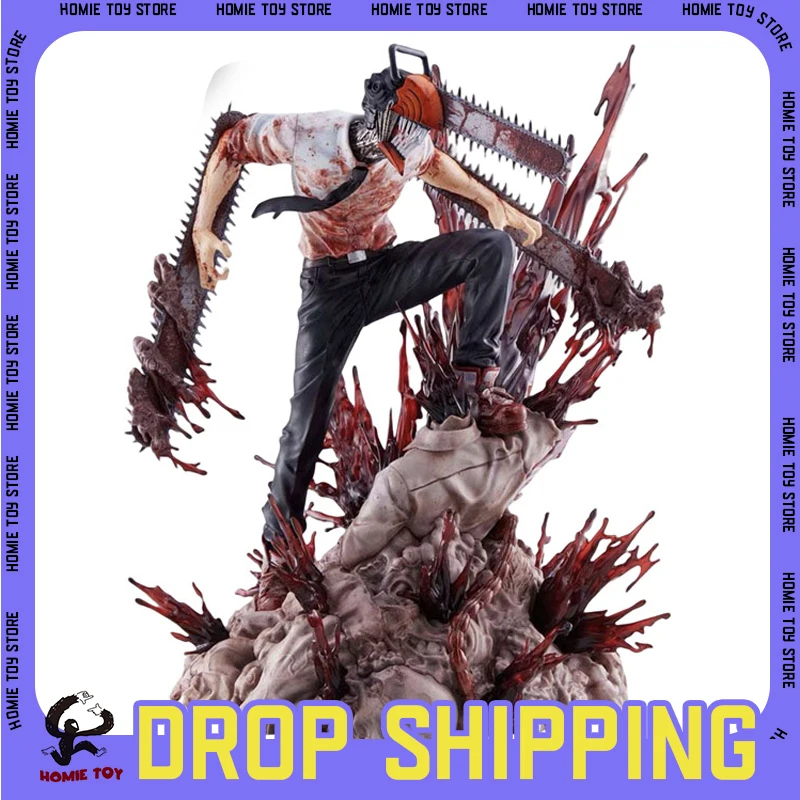 

Chainsaw Man Denji Figure 29cm PVC Statue Anime Figures Action Figurine Chainsawman Model Collection Doll Decoration Toy Gift