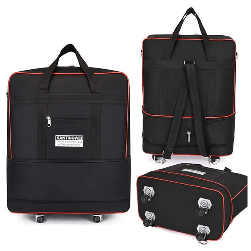 Waterproof Air Consignment Backpack Shoulder Handbag Wheel Luggage Foldable Travel Bag Bggsage