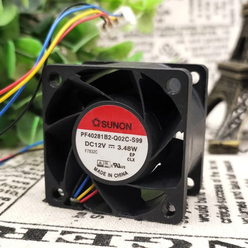 

PF40281B2-Q02C-S99 4028 12V 3.48W Max Airflow Rate Server Cooling Fan